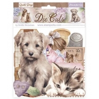 Stamperia - Romantic Collection - Quiet Days Die Cuts