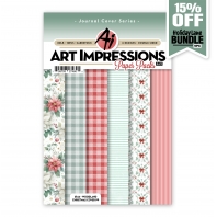 Art Impressions  - Paper Packs - Woodland Christmas Cover PP 6144 