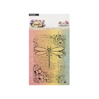 Studio Light - Dragonfly Dreams - Stamp Dragonfly Background