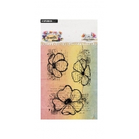 Studio Light - Dragonfly Dreams - Stamp Gruncy flowers