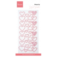 Marianne Design - Hearts Rhinestones Light Pink