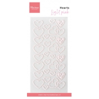 Marianne Design - Hearts Pearls Light Pink