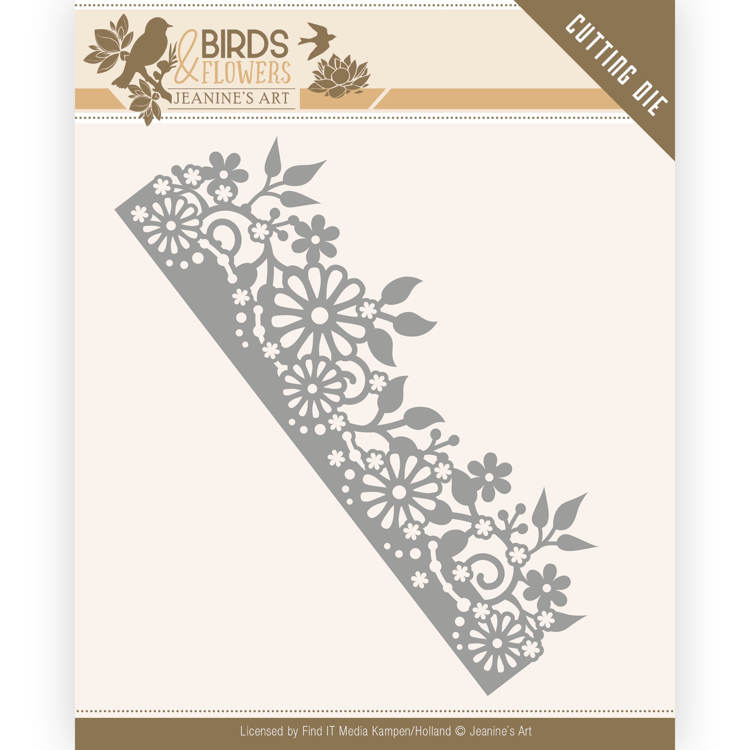 Jeanine's Art- Birds and Flowers - Daisy Border