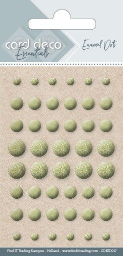 Card Deco Essentials - Enamel Dots Gold