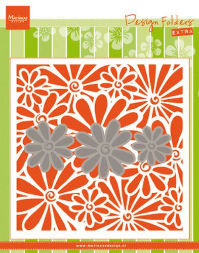 Marianne Design Embossing folder Extra madeliefjes