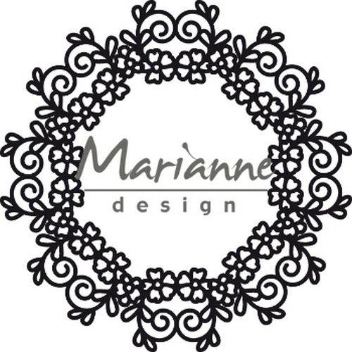 Marianne Design Craftable Floral Doily