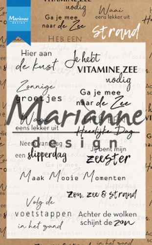 Marianne Design Clear Stamps Strand