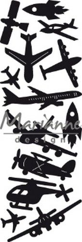 Marianne Design Craftable Punch die - Aviation - luchtvaart