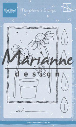 Marianne Design Clear Stamps Marjoleine's Daisies