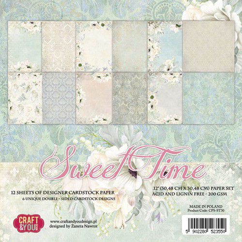 Craft&You Sweet Time Big Paper Set