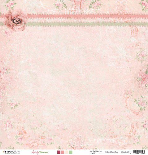 Studio Light Scrappapier Loverly Moments nr 01