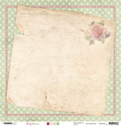 Studio Light Scrappapier Loverly Moments nr 03