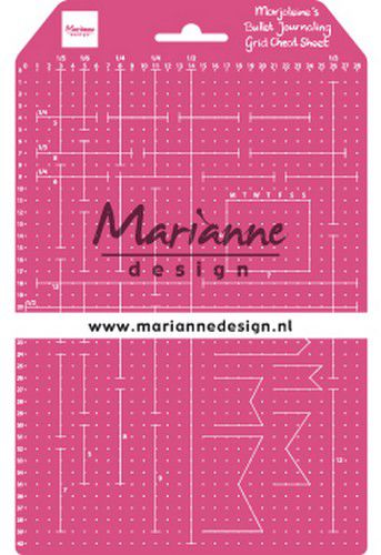 Marianne Design Tools MArjoleine's Grid Cheat Sheet