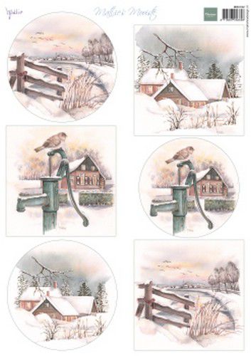 Marianne Design Mattie's Mooiste - Dutch winter