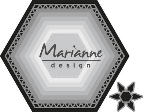 Marianne Design Craftable Basic zeshoek