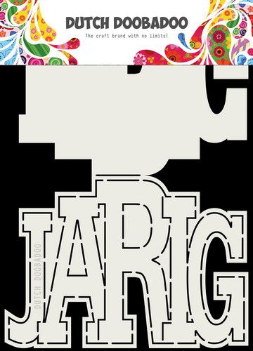 Dutch Doobadoo Card Art Jarig A5