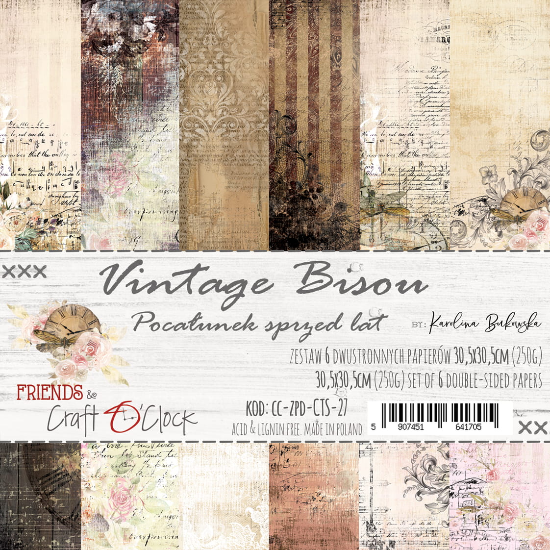 Craft O Clock - Vintage Bisou