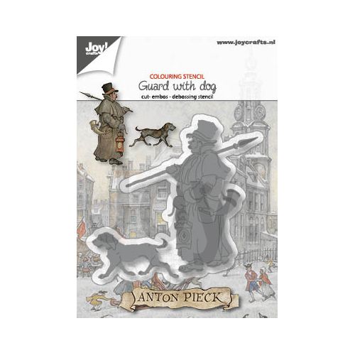 Anton Pieck - Bewaker met hond