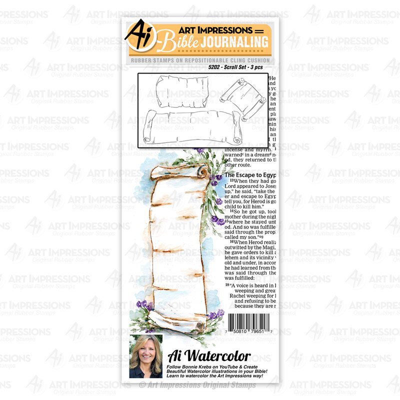 Art Impressions Scroll Set 5202