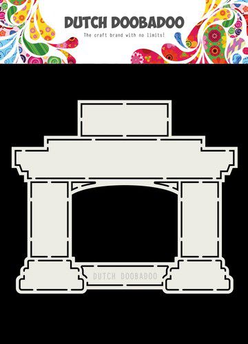 Dutch Doobadoo Card Art Fireplace A5