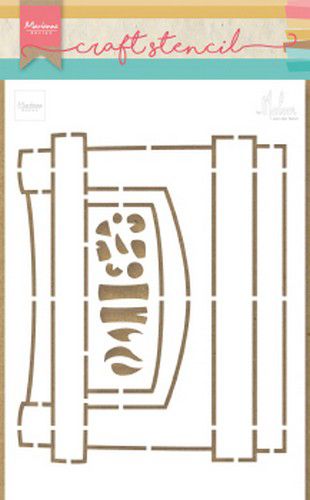 Marianne Design Craft Stencil Open Haard bij Marleen