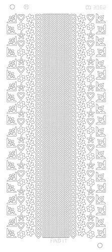 Various Lines and Corners 2 zilver