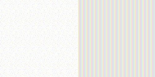 Dini Design Scrappapier 10 vel Confetti - Strepen