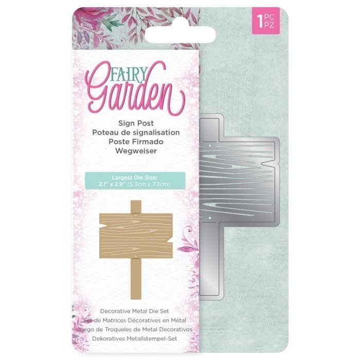 Fairy Garden - Metal Die - Sign Post