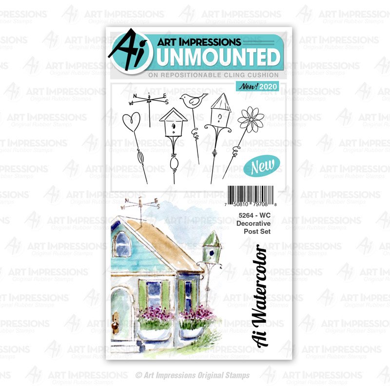 WC Decoratieve Post Set