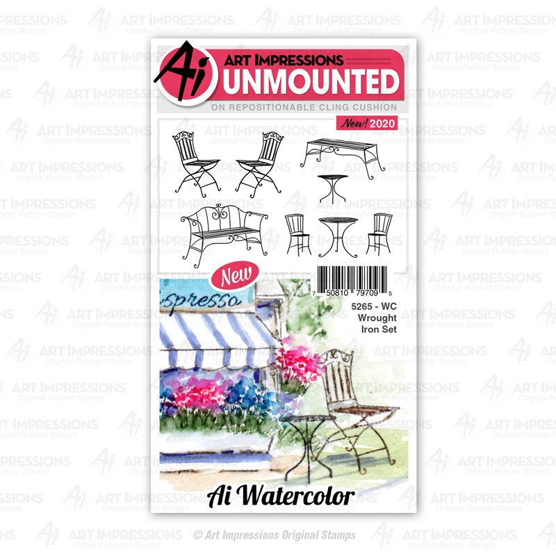 WC Wrought Iron Set