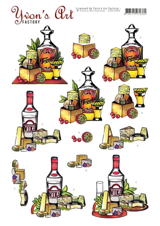 Yvon's Art - Tequilla and Vodka