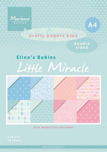 Marianne Design Paperpad Eline's Babies little miracles A4