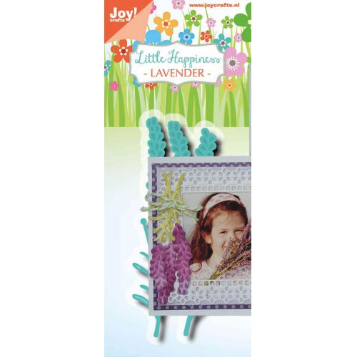 Snij-embosstencil - Lavendel