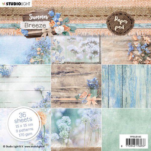 Studio Light paper Pad Summer Breeze no 145