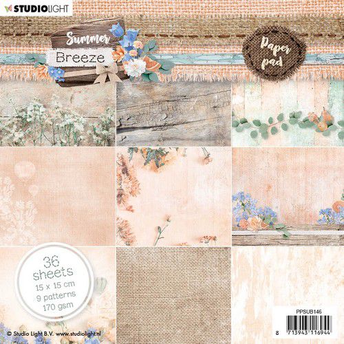 Studio Light paper Pad Summer Breeze no 146