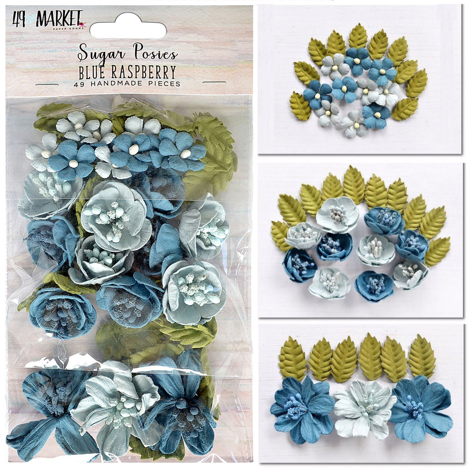 Sugar Posies - Blue Raspberry