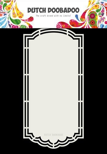 Dutch Doobadoo Dutch Shape Art Scallop tag