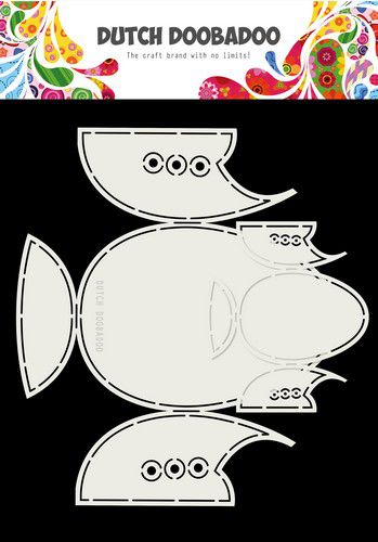 Dutch Doobadoo Dutch Card Art Babyschoentjes 2 set