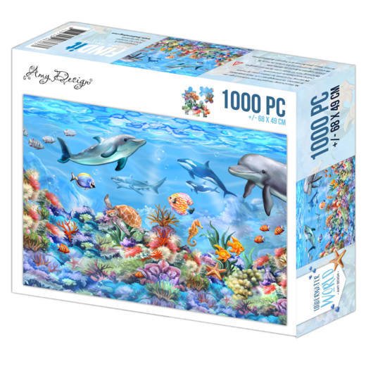 Jigsaw puzzle 1000 stuks - Amy Design - Underwater World