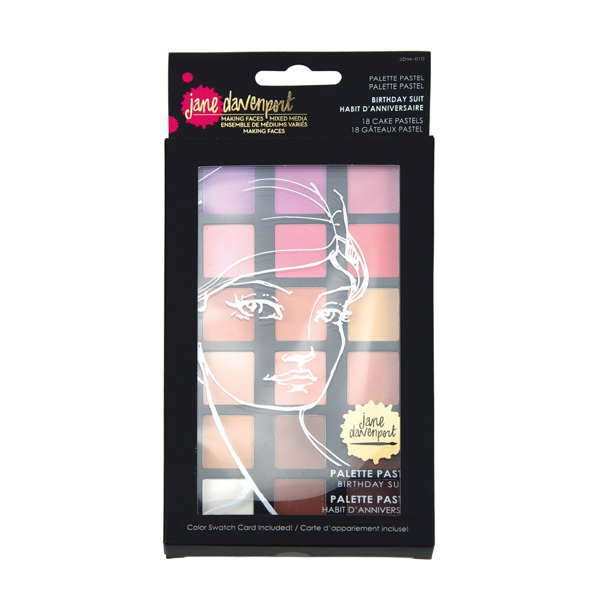 Spellbinders Birthday Suit Palette Pastel Set