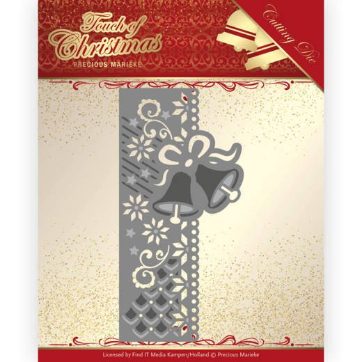 Die - Precious Marieke - Touch of Christmas - Christmas Bells Border
