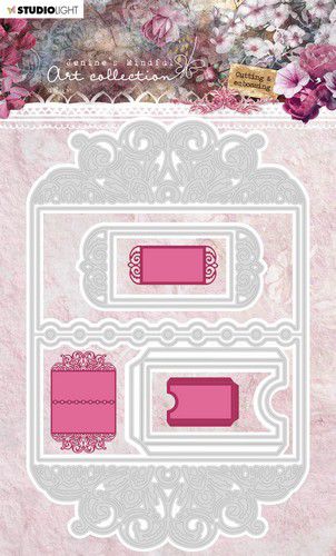 Studio Light Embossing Die Jenine's Mindful Art 4.0 nr08