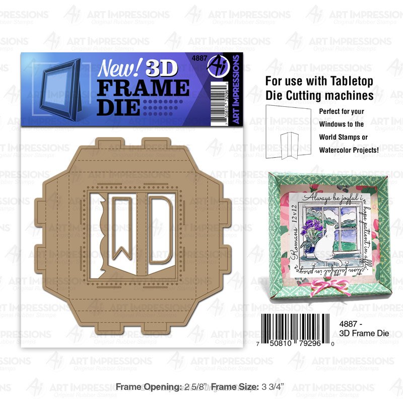 Art Impressions - 3D Frame Die - 4887