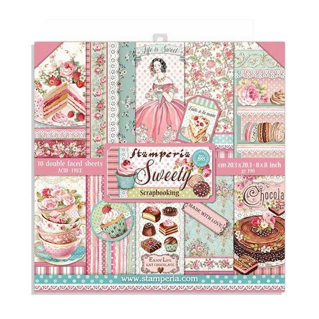 Stamperia Sweety 20,3 x 20,3 cm 
