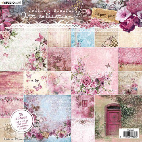 Studio Light Paper Pad Jenine's Mindful  Art 4.0 nr 07