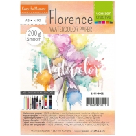 Florence - Aquarelpapier ivoor smooth 200g A5 100 stuks