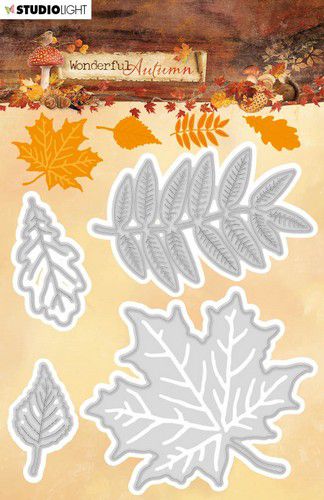 Studio Light  Embossing Die 104x117mm Wonderful Autumn nr 308