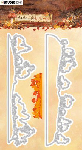 Studio Light  Embossing Die 84x150mm Wonderful Autumn nr 311