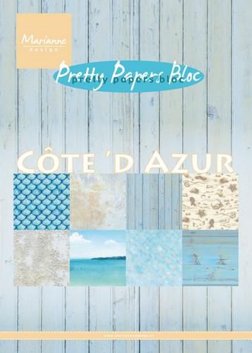 Marianne Design Paperpad Cote d'Azur