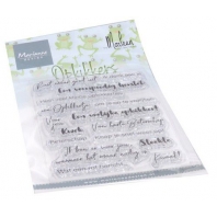 Marianne Design Clear Stamps Opkikkers by Marleen